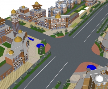 Modern Commercial Street-ID:493542918