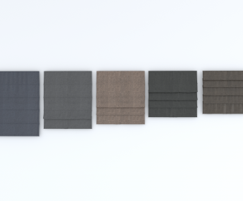 New Chinese Style Roman Curtain-ID:533312082