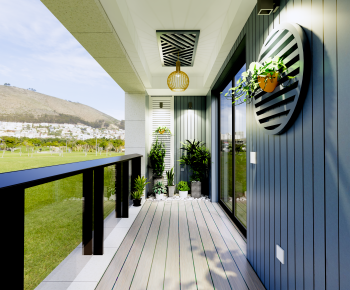 Modern Leisure Balcony-ID:160927066