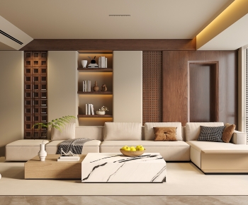 Modern A Living Room-ID:585604916