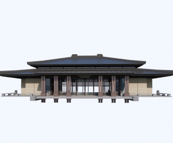 Chinese Style Architecture Of Artistic Style-ID:825473076