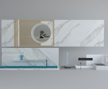 New Chinese Style Landscape Wall-ID:477540025