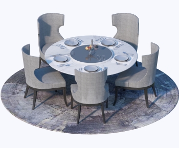 Modern Dining Table And Chairs-ID:468542108