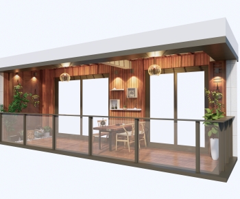 Modern Leisure Balcony-ID:127980755