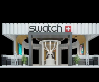 Modern Facade Element-ID:670340191