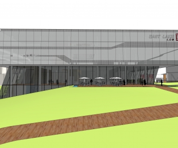 Modern Architecture Of Artistic Style-ID:836221939