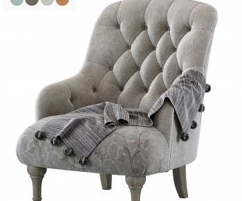 French Style Single Sofa-ID:338730877