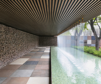 Modern Park Landscape-ID:878734116