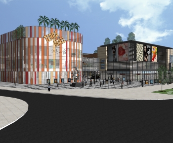 Modern Appearance Of Commercial Building-ID:844269993