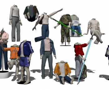 Modern Character Model-ID:995982897