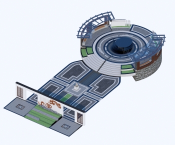 New Chinese Style Park Landscape-ID:325045115
