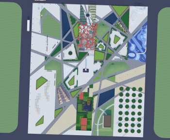 Modern Park Landscape-ID:270174035