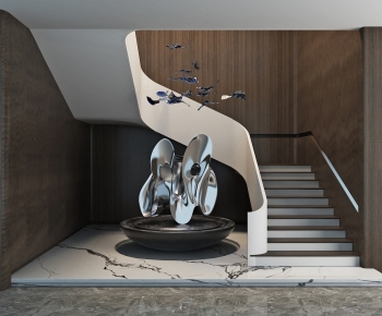 Modern Stairwell-ID:750814917