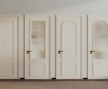 French Style Single Door-ID:985795977