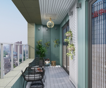 Modern Leisure Balcony-ID:110506065