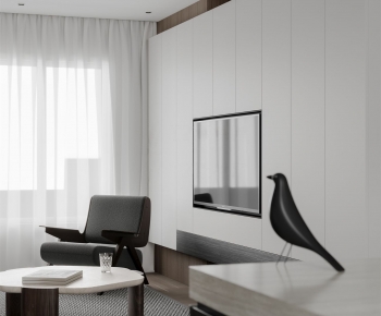 Modern A Living Room-ID:954773903