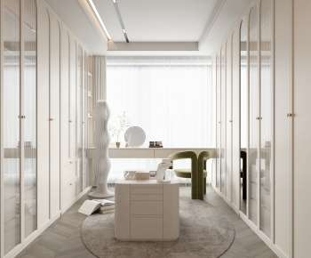 French Style Clothes Storage Area-ID:570796014