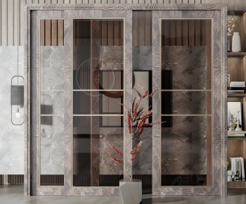 Modern Sliding Door-ID:883596904