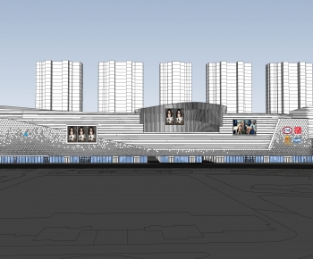 Modern Appearance Of Commercial Building-ID:259726051