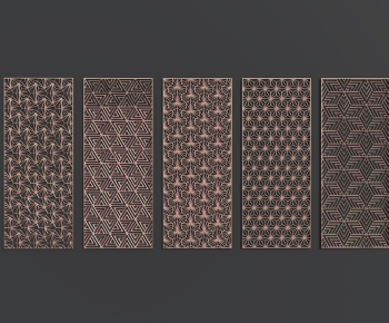 Modern Metal Screen Partition-ID:849169973