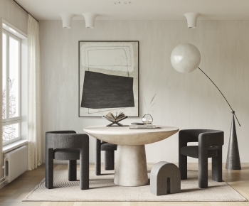 Wabi-sabi Style Dining Room-ID:547521115