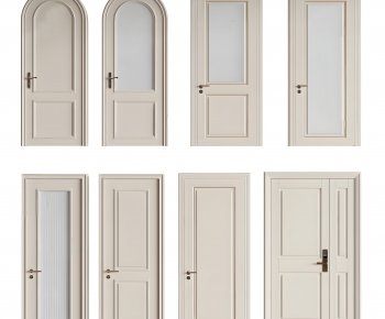French Style Single Door-ID:974112038