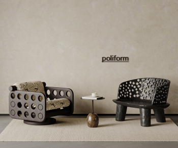 Wabi-sabi Style Lounge Chair-ID:841975932