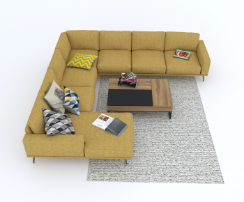 Modern Corner Sofa-ID:534238852