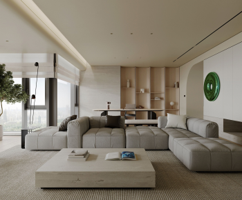 Modern A Living Room-ID:762676007
