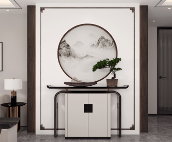 New Chinese Style Hallway-ID:536192899