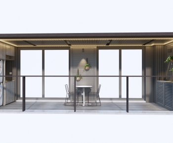 Modern Leisure Balcony-ID:167994986