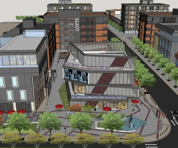 Modern Commercial Street-ID:897783046