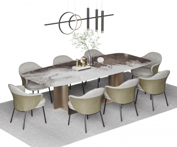Modern Dining Table And Chairs-ID:243721019