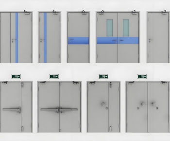 Modern Fire Door-ID:115362887