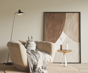 Modern Single Sofa-ID:425487047