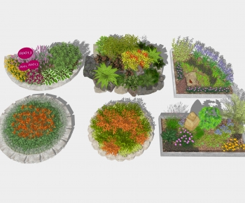 Modern Plant Pile-ID:764344933