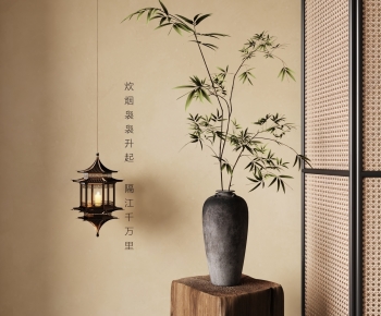 New Chinese Style Aquatic Green Plant-ID:774614109