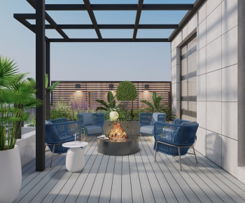 Modern Terrace-ID:883532055