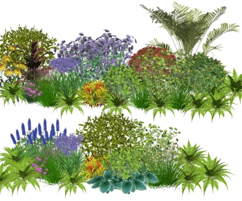 Modern Plant Pile-ID:797880892