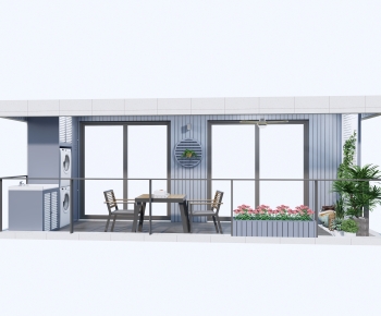 Modern Leisure Balcony-ID:595913898