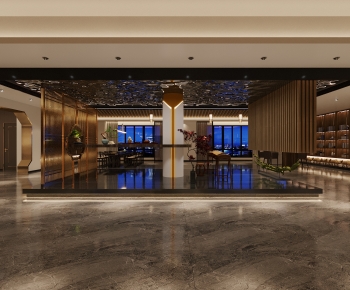 New Chinese Style Teahouse Tea House-ID:973807103