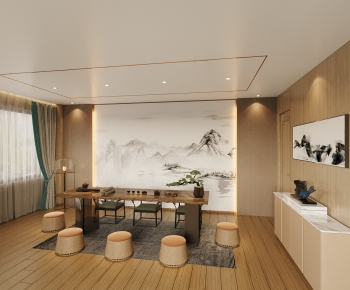 New Chinese Style Tea House-ID:389867072