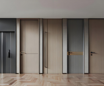 Modern Single Door-ID:469885117