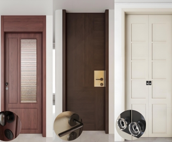 Modern Single Door-ID:922707087