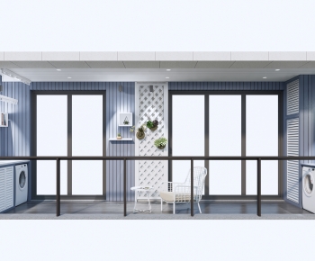 Modern Leisure Balcony-ID:496730849