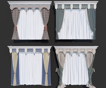 New Chinese Style The Curtain-ID:339854964