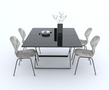 Modern Dining Table And Chairs-ID:689488891