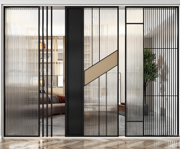 Modern Glass Screen Partition-ID:257742887