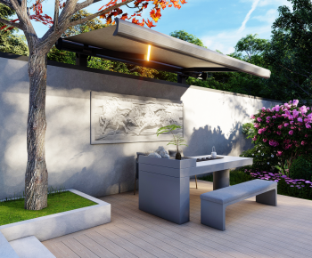 New Chinese Style Courtyard/landscape-ID:383723973