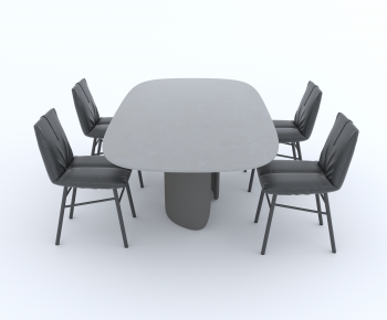 Modern Dining Table And Chairs-ID:393728029